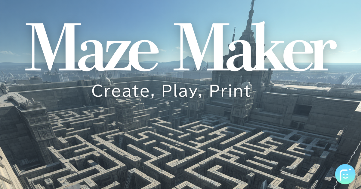 Maze Maker is now available
